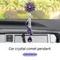 Car Hanging Ornaments Crystal Comet Pendant