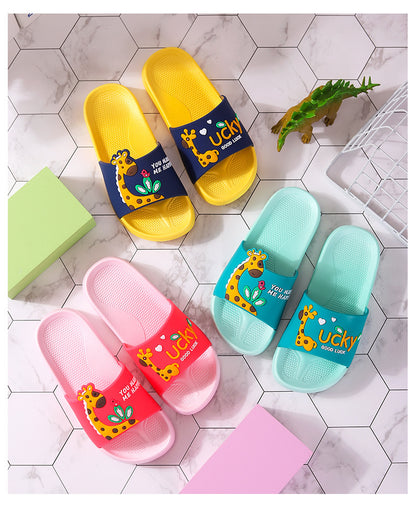 Summer cartoon slippers