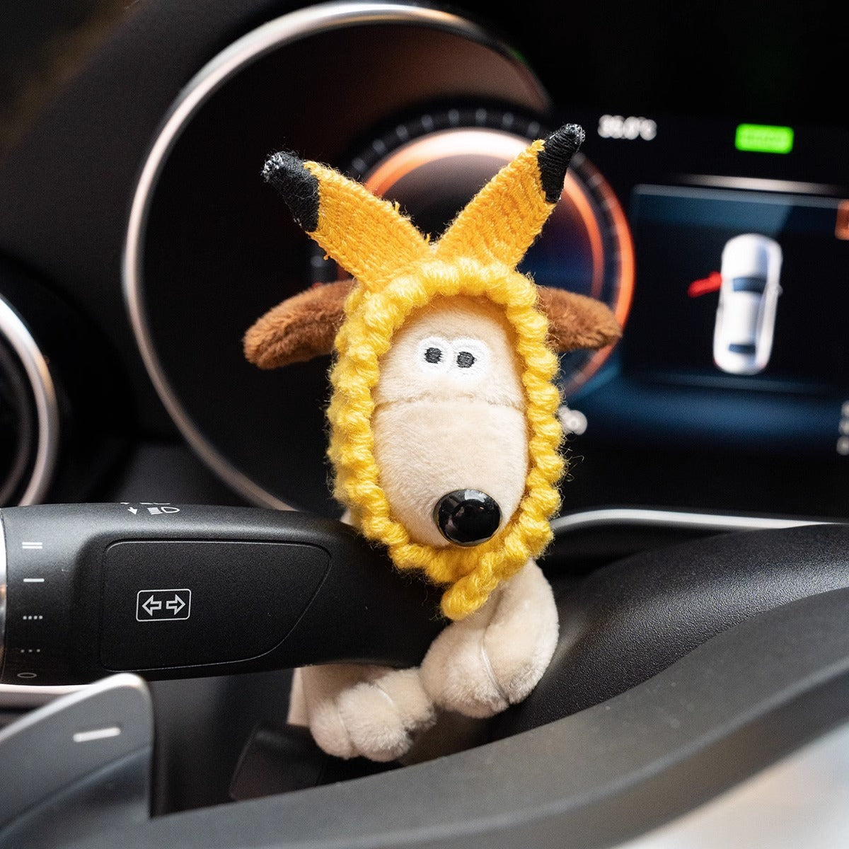 Car Small Ornaments Cute Plush Doll