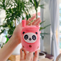 11cm Mini Panda Boba Milk Tea Plush Keychain - Adorable Kawaii Bubble Tea Accessory