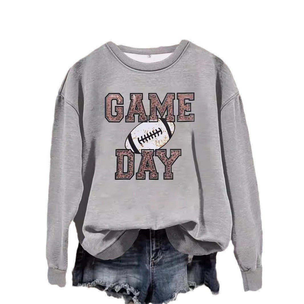 Women's Top Sweater Long Sleeve Baseball