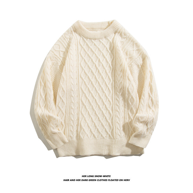 Men's Sweater Thickened Base Wool