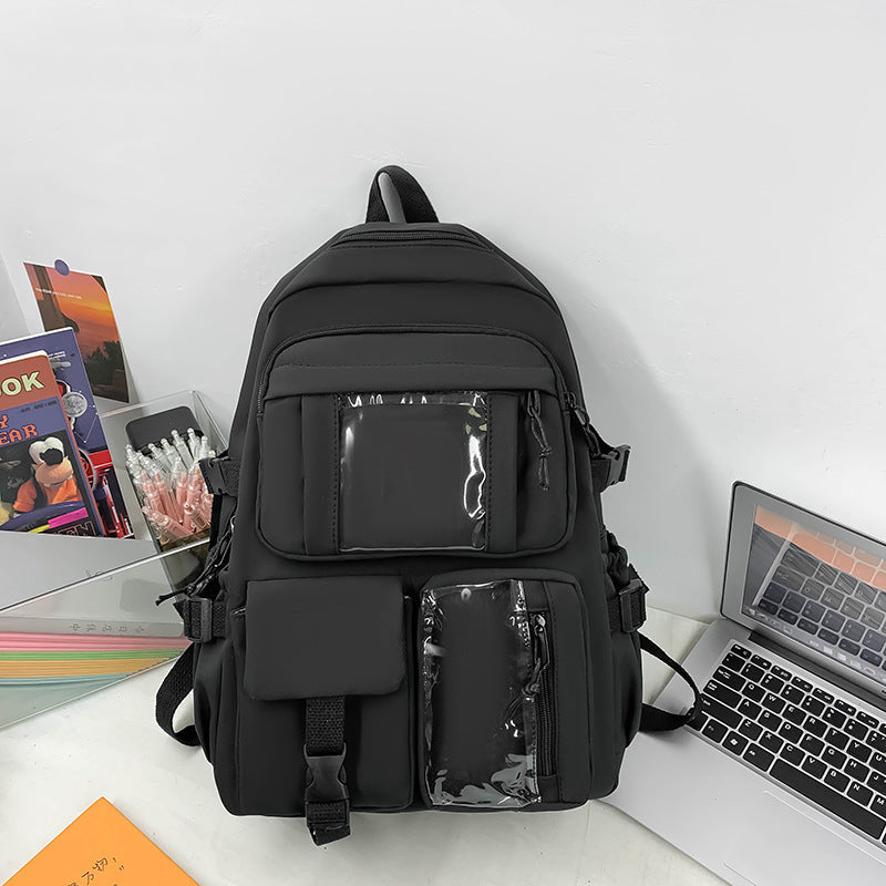 Fashion Backpack Simple And Lightweight Large Capacity