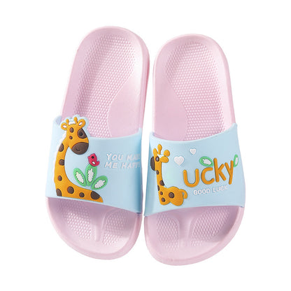 Summer cartoon slippers