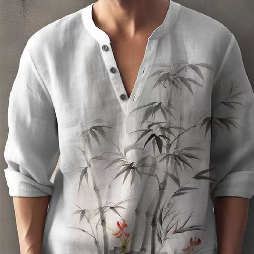 Fashion New Casual Beach Shirt Men