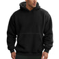 New Men's Double-sided Velvet Loose Sweater Men