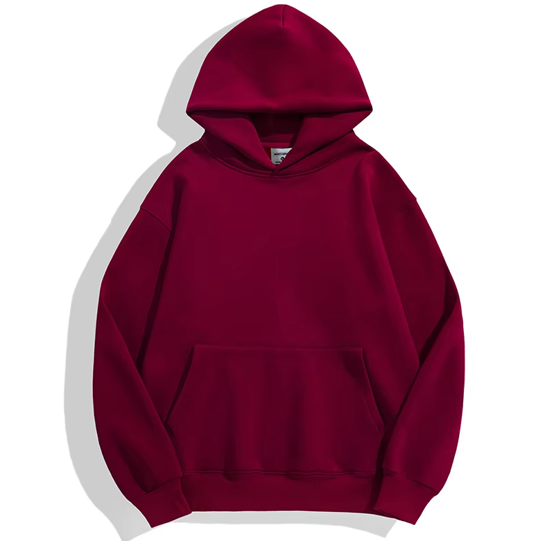 Men's Heavyweight 100% Cotton Hoodies -Drop Shoulder