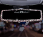 Elegant Bling Rhinestone Rear View Mirror Cover | Women’s Crystal Diamond Car Ornament