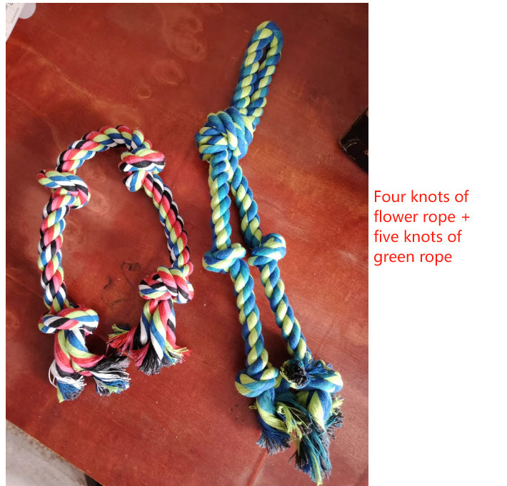 Heavy-Duty Rope Dog Toy – Chew & Tug for Large Breeds