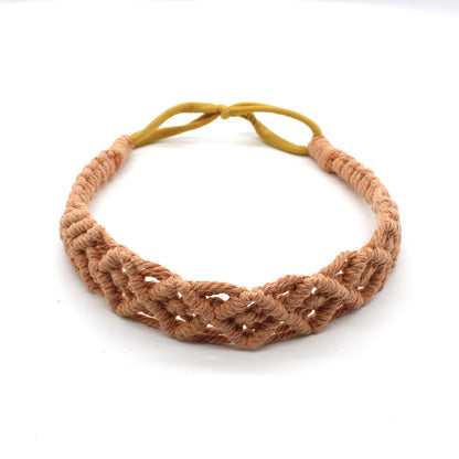 Hand-woven Cotton String Hair Band