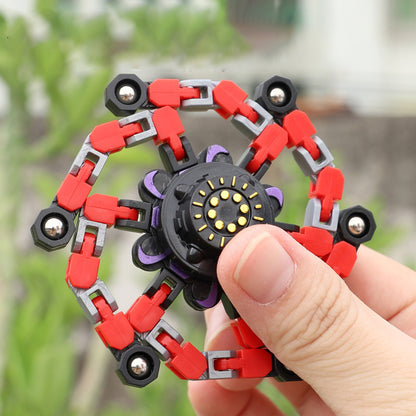 Deformed Fidget Spinner Chain Toys – Stress Relief and Sensory Fun for Kids and Adults