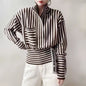 Striped Age-reducing Soft Glutinous Sweater