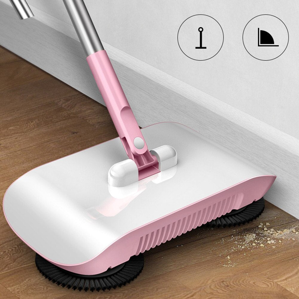 All-in-One Handheld Floor Sweeper: Broom, Dustpan, and Mop Combo - Ideal Household Cleaning Tool and Gift