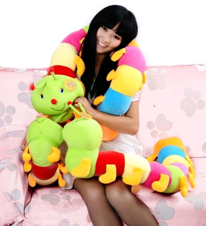 Colorful millennium bug plush toy doll creative doll plush toy