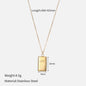 Fashion Gold Brick Rich Necklace Necklace