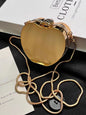 Mini Acrylic Round Cake Small Bag Female Fashion Small Cosmetic Bag