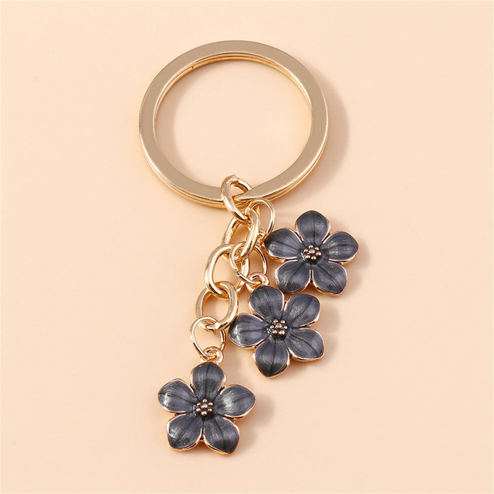 Sweet Girly Cherry Blossom Keychain