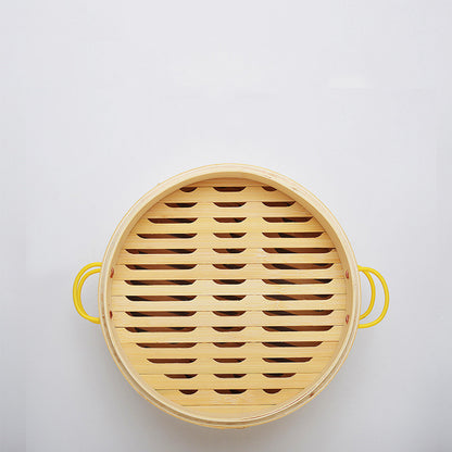 Bamboo handmade household steamer