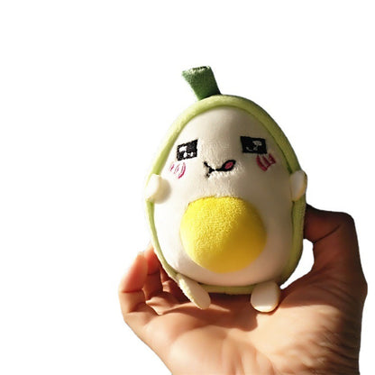 Avocado Plush Toy Key Chain