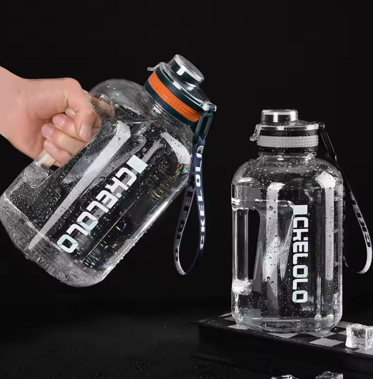 Large Capacity Drop-Resistant Sports Water Bottle – Portable & High-Temperature Safe