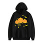 Men's Halloween Pumpkin Print Hoodie