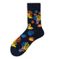 Men's Coral Cartoon Fun Pattern Stockings