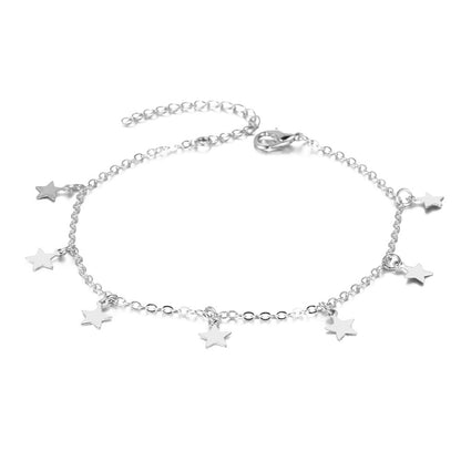 Simple Star Fashion Anklet Jewelry