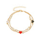 French Retro Double-layer Bracelet For Women