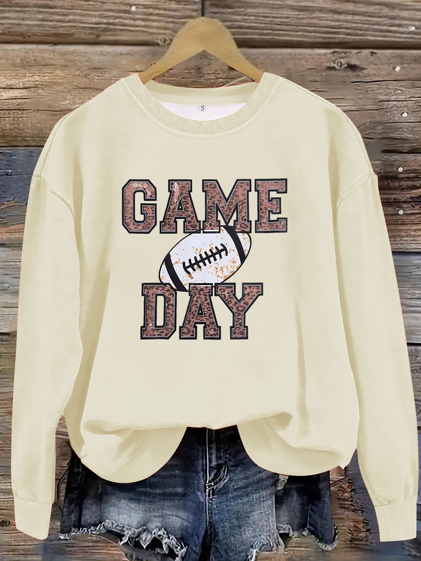 Women's Top Sweater Long Sleeve Baseball