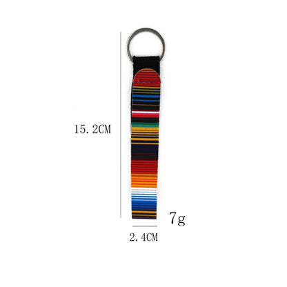 Diving Material Strip Strap Keychains Neoprene Wrists