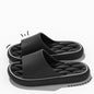 Non-slip Design Bathroom Slippers Home Summer Thick Sole Floor Bedroom House Shoes For Women Men