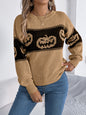 Halloween Pumpkin Head Women's Pullover