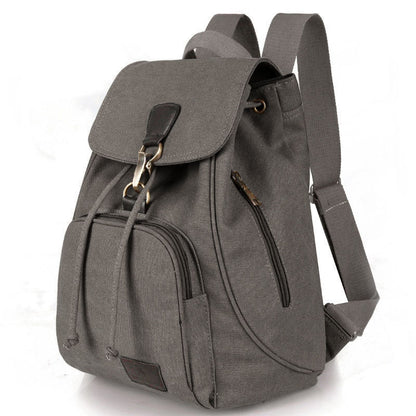 Women's Canvas Backpack Vintage Students School Bags