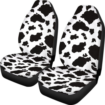 Cow Spot Leopard Print Retro Car Seat Cover