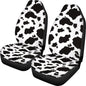 Cow Spot Leopard Print Retro Car Seat Cover