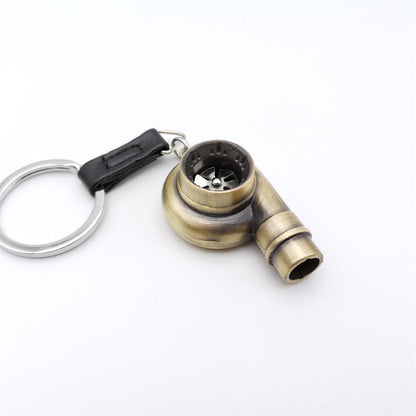 Car Turbo Whistle Modeling Simulation Alloy Metal Keychains