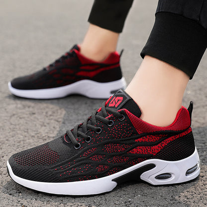 Fashion Air Cushion Breathable Soft Sole Running Shoes