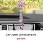 Car Hanging Ornaments Crystal Comet Pendant