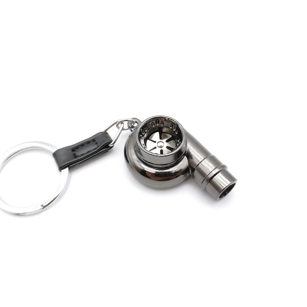 Car Turbo Whistle Modeling Simulation Alloy Metal Keychains