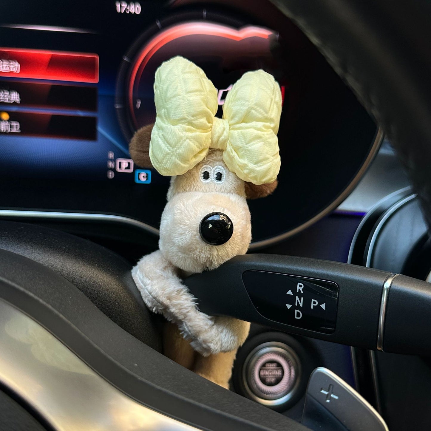 Car Small Ornaments Cute Plush Doll