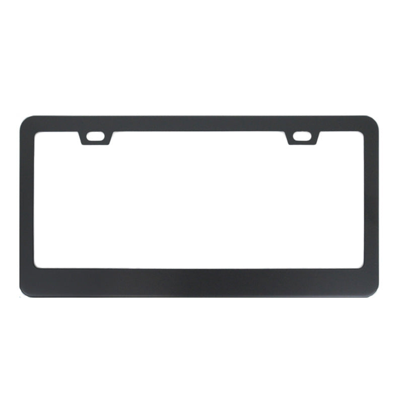 Minimalist Aluminum Alloy License Plate Frame