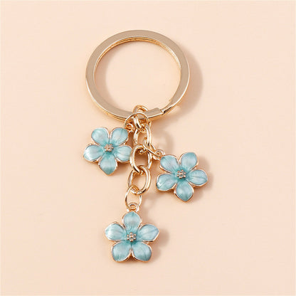 Sweet Girly Cherry Blossom Keychain