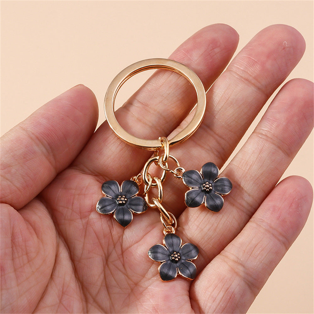 Sweet Girly Cherry Blossom Keychain