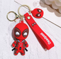 Kawaii Deadpool 3D PVC Keychain – Marvel Character Keychain