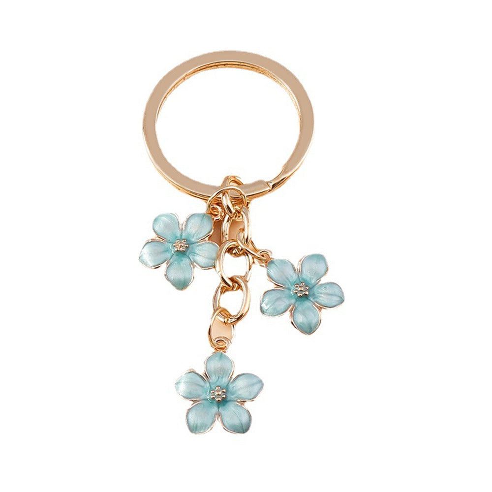 Sweet Girly Cherry Blossom Keychain