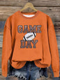 Women's Top Sweater Long Sleeve Baseball