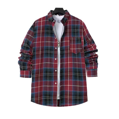 Long Sleeve Young Casual Shirt For Men