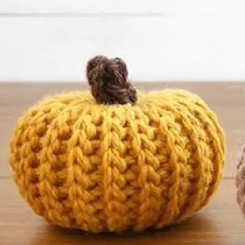 Halloween Props Hand-crocheted Pumpkin Small Ornaments Cartoon Doll