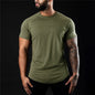 Men's Quick-Dry Sports T-Shirt - Short Sleeve Workout Top