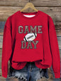 Women's Top Sweater Long Sleeve Baseball